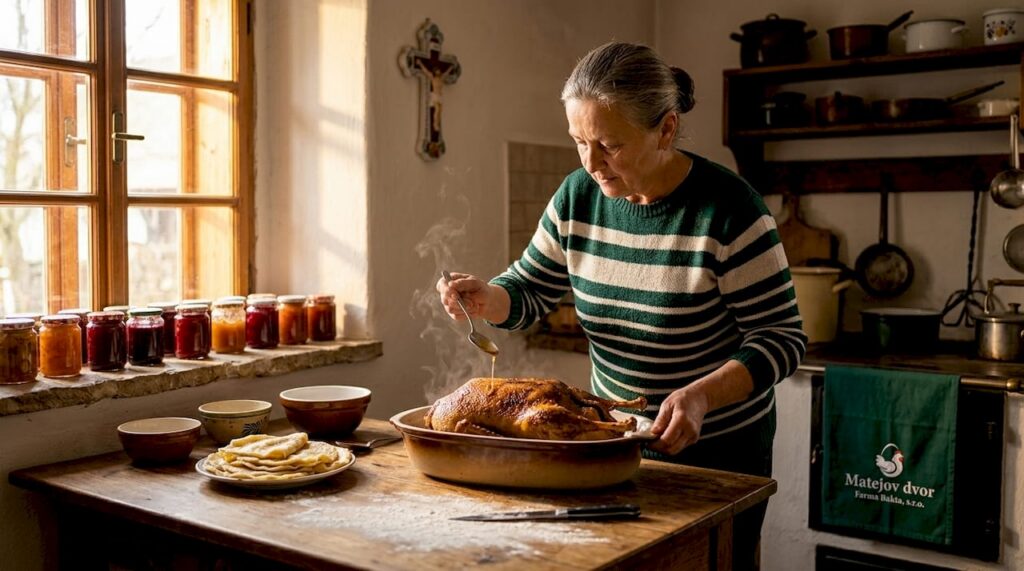 Tradičná pečená hus: prečo nesmie chýbať na hodovaní